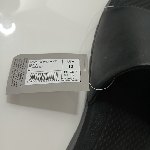 New balance mens slides size 12 new with tags - Picture 5 of 5